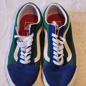 Vans Old Skool Yacht Clue Blue/Green Sneakers M(6.5) W(8)